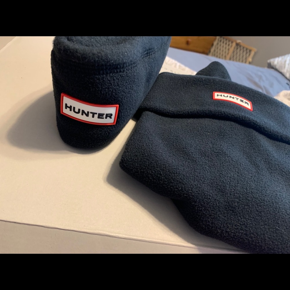 Hunter, tall fleece boot socks